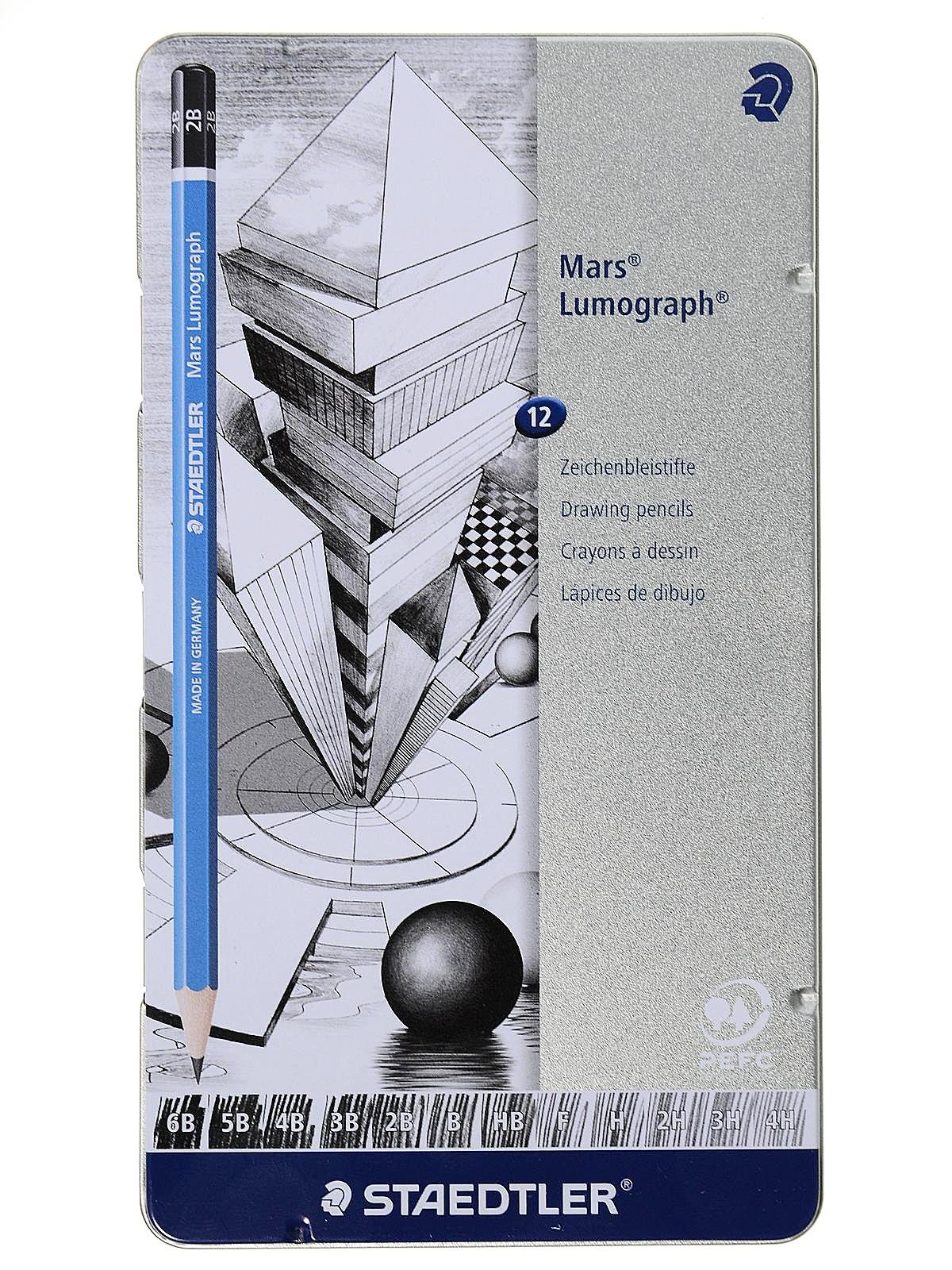 Staedtler Mars Lumograph Drawing Pencils | Pencils.com